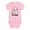 LIGHT PINK, variant on Peanuts - Snoopy & Woodstock Dance Happily - Infant One Piece