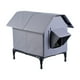 thumbnail image 1 of Casa para Gatos Salvajes con Patas Elevadas para Granero, Cómoda, Cálida, para Invierno, Verano, Refrescante, Plegable, Impermeable, Versátil, Cubo, R, 1 of 9