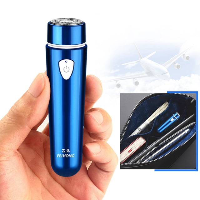 Mini Afeitadora eléctrica Salvador Afeitadora eléctrica inalámbrica para viajes carga USB Fácil de limpiar