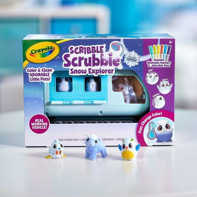 Scribble Scrubbie Pet Truck by Crayola