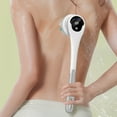 thumbnail image 3 of Ettsollp Electric Bath Brush with 5 Brush Heads Waterproof Rechargeable Long Handle Design 3-Speed Rotation Shower Massage Brush, 3 of 8