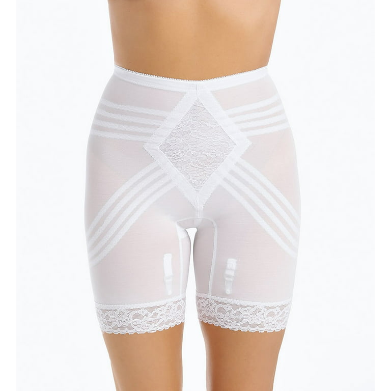 Women's Rago 679 Long Leg Girdle Panties (White 4X) 