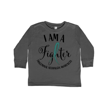 

Inktastic Trigeminal Neuralgia Awareness I am a Fighter Gift Toddler Boy or Toddler Girl Long Sleeve T-Shirt