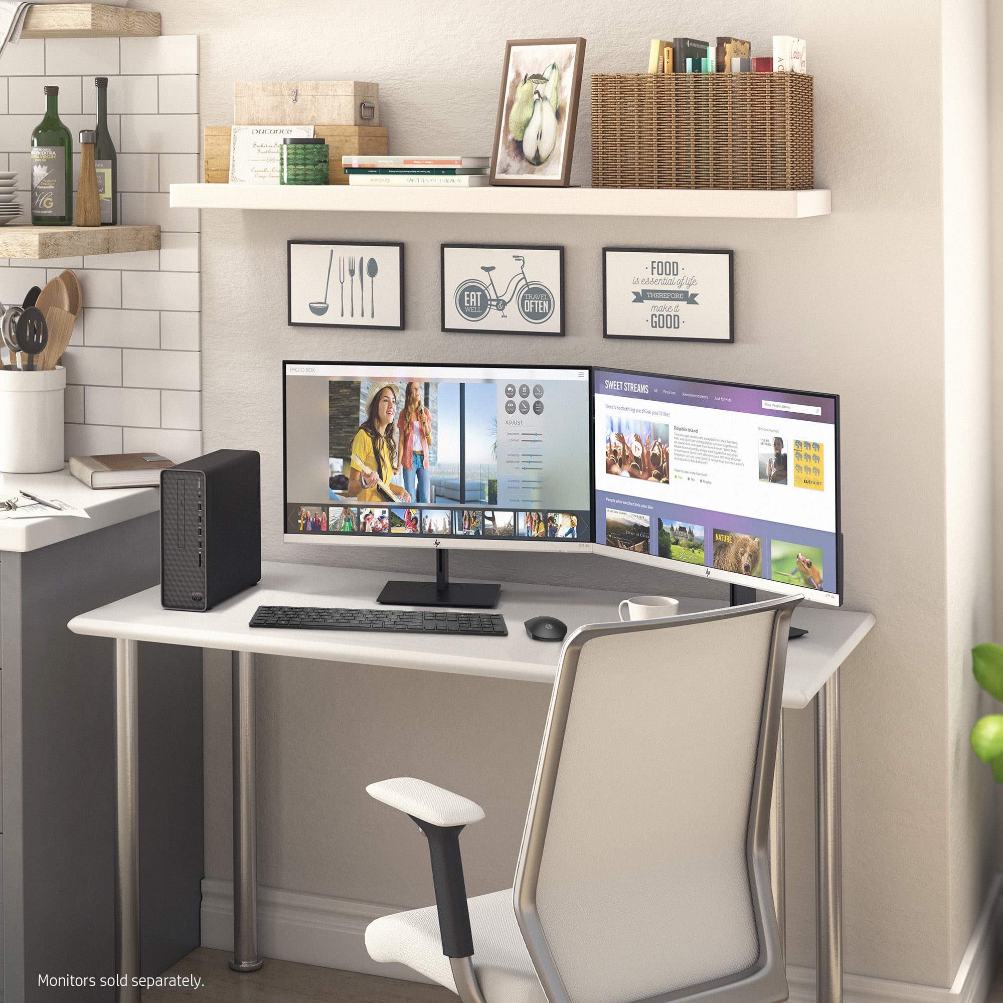 HP Slim Mini PC Desktop, Intel Core i3-10105, 8GB RAM, 256GB HP Slim Mini PC Desktop, Intel Core i3-10105, 8GB RAM, 256GB