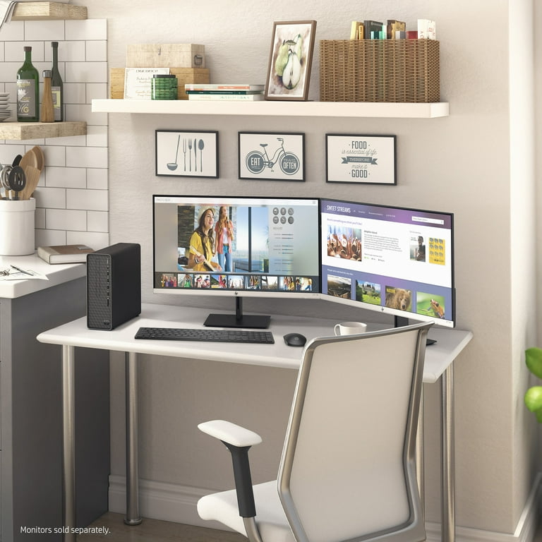 HP Slim Mini PC Desktop, Intel Core i3-10105, 8GB RAM, 256GB