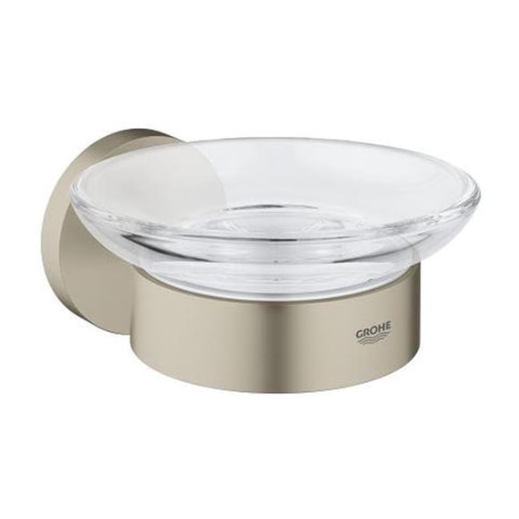 Grohe 40444EN1 Essentials Soap Dish with Holder, Brushed Nickel