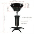 thumbnail image 4 of Black Shampoo Bowl Basin Sink Hair Salon Treatment Tool Height Adjusta, 4 of 9