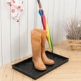 thumbnail image 3 of Natural & Recycled Rubber Boot Tray with Gray & Ivory Coir Insert, 3 of 14