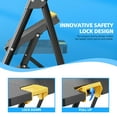 thumbnail image 3 of KK KINGRACK 3 Step Ladder, Folding Step Stool with Non-Slip Feet for Home, 800 lbs Capacity, Black, 3 of 6
