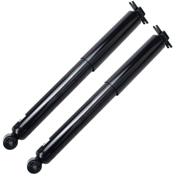 Detroit Axle - 2 Rear Shock Absorbers for 2007-2017 Jeep Wrangler 2008 2009 2010 2011 2012 2013 2014 2015 2016 Rear Replacement Shocks Pair