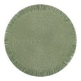 thumbnail image 2 of Bxaolu Round Placemats, Natural 15 Inch Boho Indoor Home Decor Table Mat, Hand Woven Placemat Perfect for Dining Table, Dinner Plates, Party, Green, 2 of 7