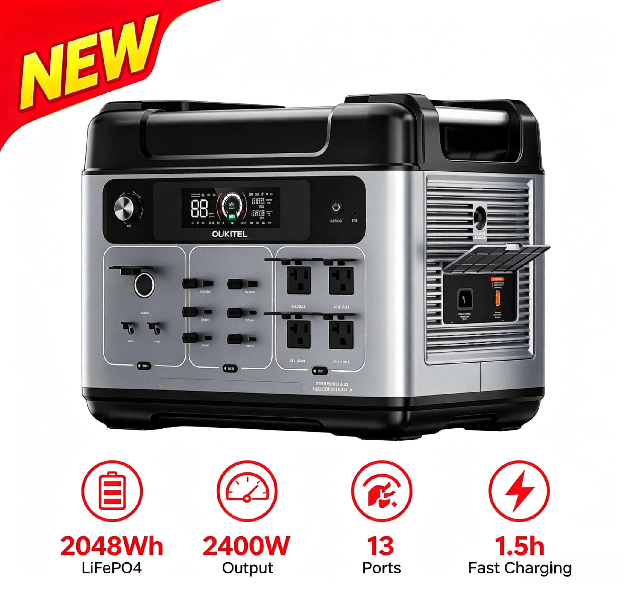 G8004 L Anker Solix C800 Plus Portable Power Station アンカー