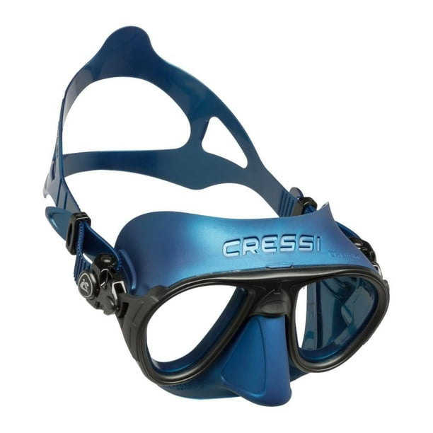 Visor Cressi Máscara Adulto Calibro Azul Metalico