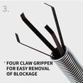 thumbnail image 2 of Kabnic Pipe Cleaners for Cleaning Pipe Dredge Household Spring Hair Hook Kitchen Sewer Tools Water Pipe Hair Cleaner, 2 of 9