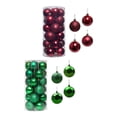 thumbnail image 1 of Conjunto de Esferas Navideñas Duraderas para Fiestas Especiales, 1 of 8