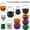 Multicolor, variant on YIKA Halloween Decoration Halloween Pumpkin Bucket 1Pc Small Plastic Pumpkin Bucket For Kids Pumpkin Bucket Pumpkin Pail Halloween Candy Bucket Halloween Pumpkin Basket Halloween Ornaments
