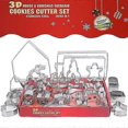 thumbnail image 4 of 28 pieces gingerbread house kit Christmas Traditional gingerbread house decorating kit, 4 of 5