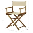 thumbnail image 3 of "18" Director's Chair Natural Frame-Natural/Wheat Canvas", 3 of 3