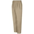 thumbnail image 2 of Red Kap Men's Pleated Twill Slacks, 2 of 4