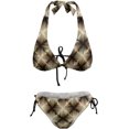 thumbnail image 2 of HPINK-T Women's Halter Triangle Bikini Tie Side Bottom Two Piece Swimsuit, 2 of 12