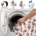 thumbnail image 4 of Football Bow Pink Pattern Soft Sherpa Fleece Throw Blanket, Warm Cozy Plush Blanket for Sofa Bed Couch, All Season, 30"x40", 4 of 5