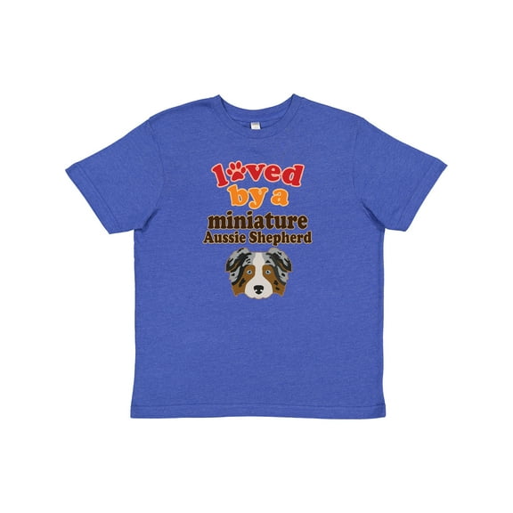Inktastic Miniature Australian Shepherd Mini Aussie Youth T-Shirt