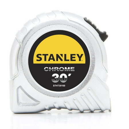 STANLEY STHT30160S 30' Chrome Tape Measure