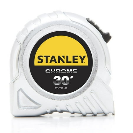 Stanley Bostitch Long Tape Measure - STANLEY STHT30160S 30' Chrome Tape Measure