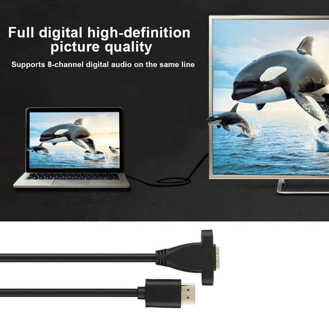 Extention Cable, 5Gbps Transmission Rate Full Metal-plated Interface Male To Female Adapter With Fixing Hole For Camera