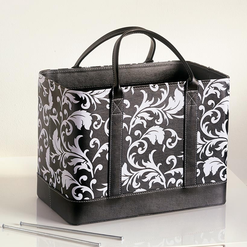 Chic Portable File Organizer Tote for Office