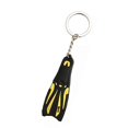 thumbnail image 1 of 1Piece Silicone Diving Flippers Keychain Silicone Diver Fin Keyring Elegant Key Holder Ocean Theme Accessory 13cmYellow, 1 of 5
