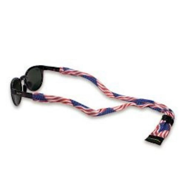 Croakies Suiters Eyewear Retainers XL USA Flag