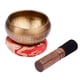thumbnail image 5 of Juego de cuencos tibetanos para cantar con sonido de metal hecho a mano de 9,5 cm/3,7 pulgadas, 5 of 8