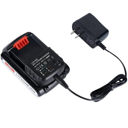 

LCS1620 Charger 20V LCS1620 Lithium Battery Charger for All Black & Decker LB20 LBX20 LBX4020 Other Electronics