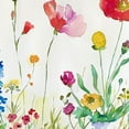thumbnail image 6 of WYYP Flowers Round Table Cover with Elastic Edge 100% Polyester Fiber Tablecloth White, 6 of 8