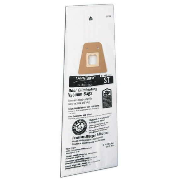 1Pc Sanitaire Upright ST Dustbag with A & H (5 PK)