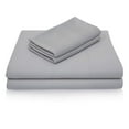 thumbnail image 1 of MALOUF 100% Rayon from Bamboo Sheet Set, King, Ash, 1 of 4