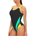 thumbnail image 4 of Aloohaidyvio One Piece Swimsuits for Women Boyleg Sports Swimwear Tummy Control Athletic Bathing Suits Training XL, 4 of 5