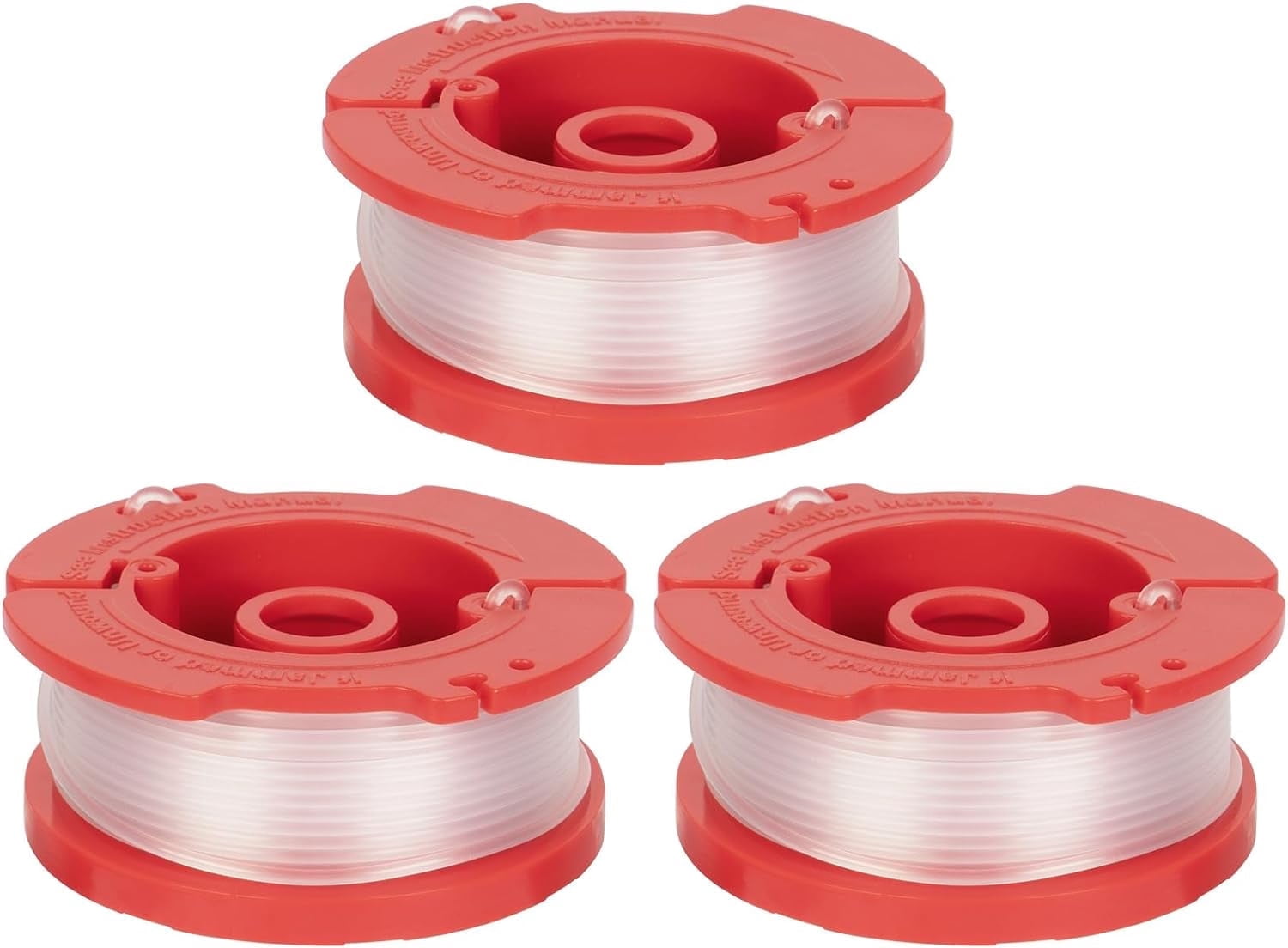6+2PCS Spool Line Replacement For WORX WA0014 WG168 WG184 WG190
