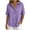 Purple, variant on OGLCCG Women's Waffle Golf Shirts Half Button Short Sleeve Collard T-Shirt Summer Casual Tennis Work Athletic Tops,Light Blue
