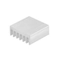 thumbnail image 4 of 14x14x6mm Aluminum Heatsink Electronics Cooler for MOS IC Chip Silver 24 Pcs, 4 of 5