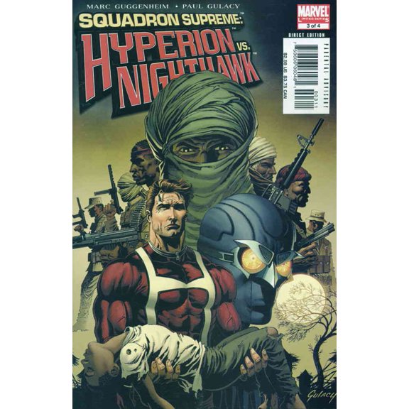 Squadron Supreme: Hyperion VS. Nighthawk #3 VF ; Marvel Comic Book