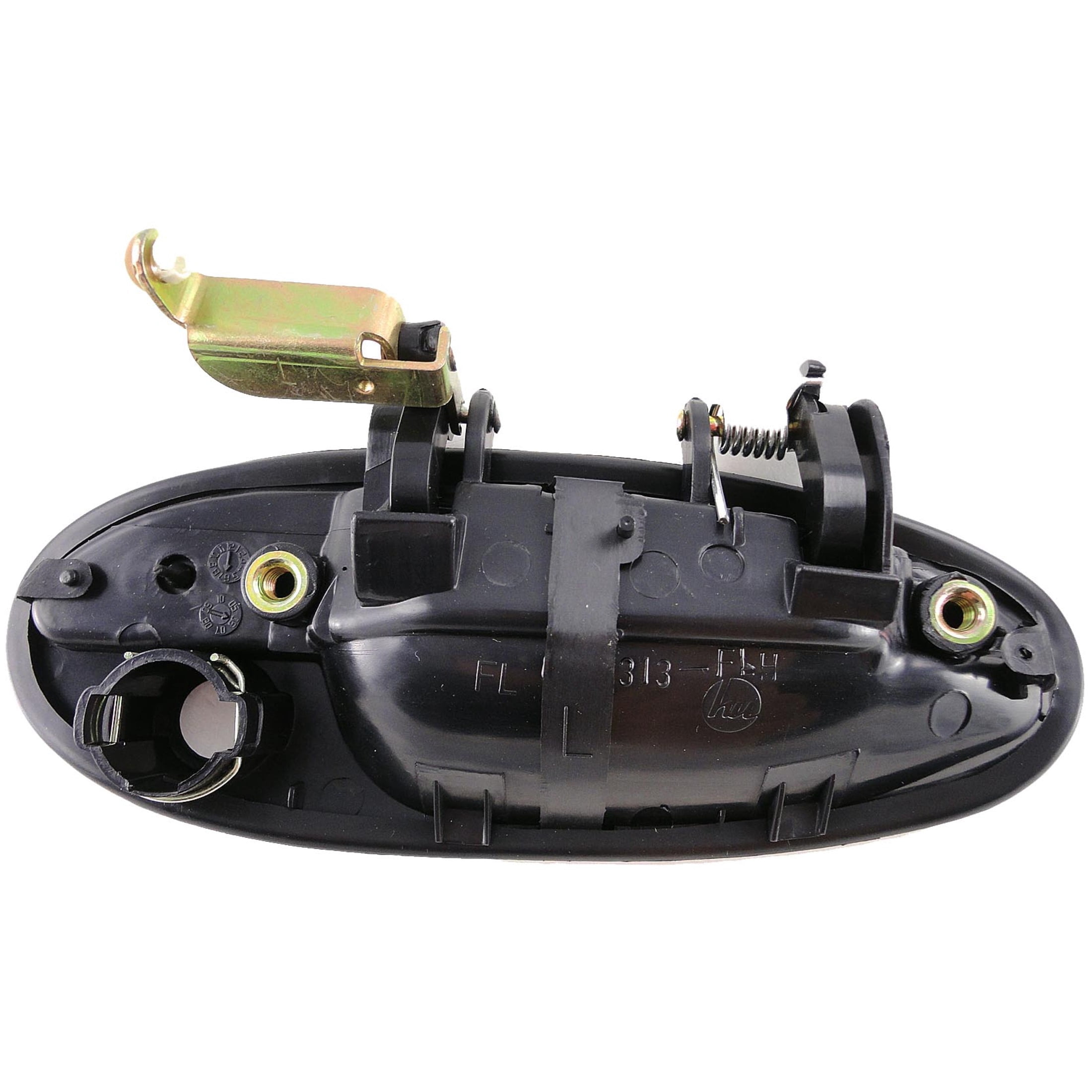 Dorman 82026 Front Driver Side Exterior Door Handle for Specific Buick / Oldsmobile / Pontiac Models, Smooth Black