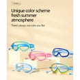 thumbnail image 6 of Yyuenw Kids Youth Swimming Goggles, HD Large Frame Anti-Fog Waterproof Pool Goggles with Earplugs and Nose Cover for Children & Teens Age 3-16, 6 of 9