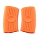 thumbnail image 4 of Advancent 2 piezas de soporte para mango de olla, funda de aislamiento para el hogar, funda resistente al calor, Clip de silicona, doble agujero naranja Type2 NO2 Advancent CBP457880, 4 of 6