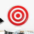 thumbnail image 1 of Red Target Wall Decal by Wallmonkeys Peel and Stick Graphic (24 in H x 24 in W) WM219785, 1 of 4