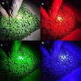 thumbnail image 4 of Linterna táctica LED con rojo, verde, azul, blanco, 4 colores en 1, luz de antorcha con zoom multifuncional impermeable para visión nocturna, pesca, camping, H, 4 of 5