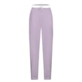 thumbnail image 5 of HUJlwoi Baggy Sweatpants Women Lightweight Color Block Cinch Bottom Pants with Pockets Outdoor Workout Stretchy Trousers, 5 of 5