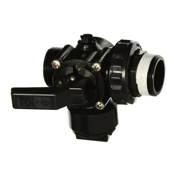 Hayward SP0727 Perflex 3 Way Diverter Ball Valve for Swimming Pool & Spa, Black