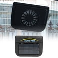 thumbnail image 4 of Car Exhaust Fan, Lightweight Solar Charging Car Ventilation Fan 2V  For Car Big Board, 4 of 8
